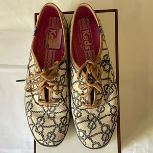 Nautical rope pattern Keds